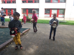 Sluníčka cvičí s Cepíkem