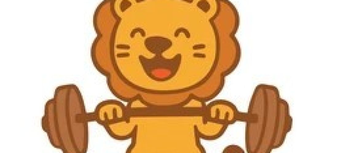 cvičení s lvíčkem