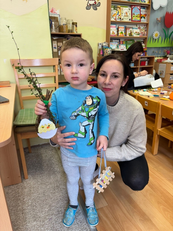 Jarn&iacute; tvořen&iacute; s rodiči u Koť&aacute;tek