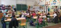 Sovičky na návštěvě u prvňáčků